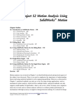 Project S2 Motion Analysis Using Solidworks Motion: Chapter Outline