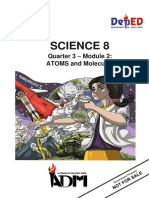 Science 8: Quarter 3 - Module 2: ATOMS and Molecules