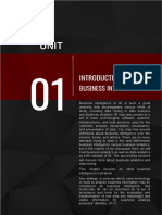 UNIT 1: Introduction To Business Intelligence