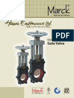 Marck Make - Knife Gate Valve