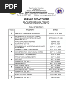 Science - GR10 - Q1 - Sipacks - 21-22