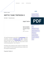 Septic Tank Tripikon-S - Kumpul Engineer