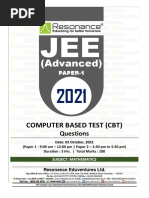 (Advanced) : Computer Based Test (CBT)