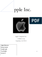 Global Final Paper- Apple Inc.