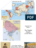 Lecture European World Mughal Empire - January 2019