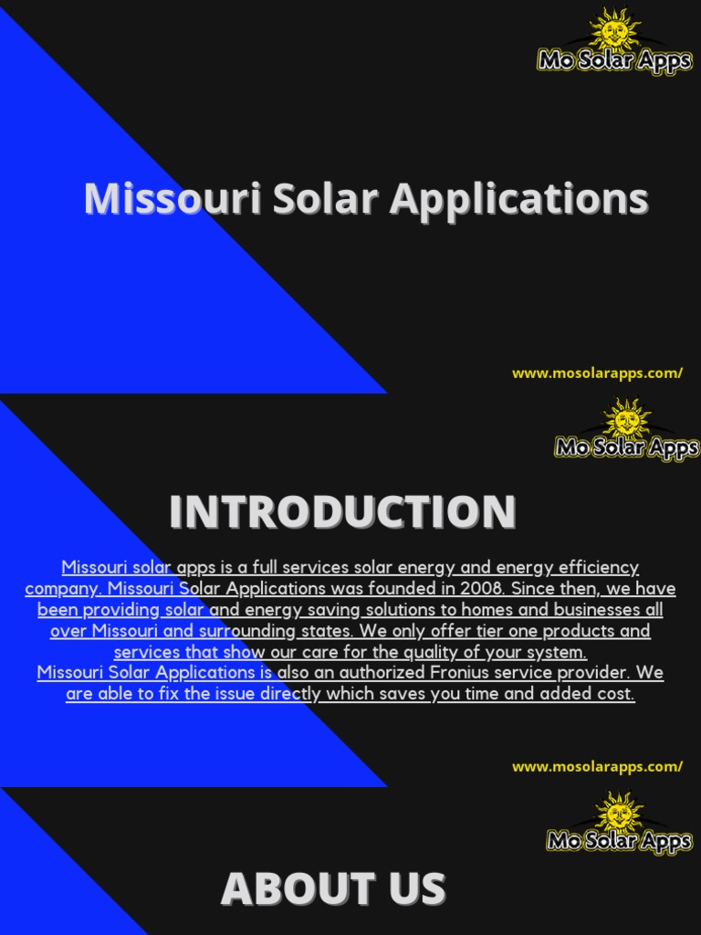 Missouri Solar Energy Solutions | PDF