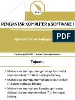 Slide Pendukung Modul 3 - Aplikasi IT Dalam Berbagai Domain