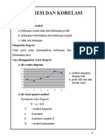 Regresi Korelasi