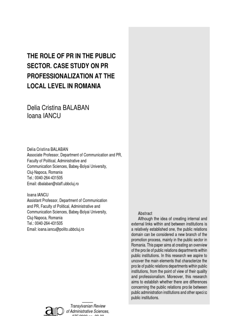 Public relations topics for project picture