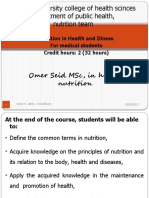 Mekelle University College of Health Scinces Department of Public Health, Nutrtion Team