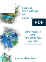 Biodiversity and The Healthy Society