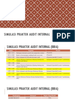 Pengarahan Simulasi Audit Internal