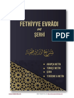 Evrâd-I Fethiyye - Şeyh Seyyid Ali Hemedâni