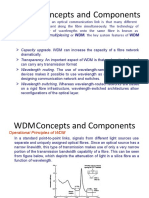 WDM Concepts and Components: Wavelength-Division Multiplexing or WDM. The Key System Features of WDM