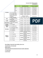 Klinik Kesihatan List PCR Test 27.08.2021 BIL 239