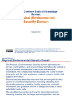 Physical (Environmental) Security Domain: Cissp Common Body of Knowledge Review