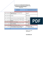 Jadwal Workshop Kurikulum