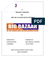 Big Bazaar Final Retail Sales Management Project