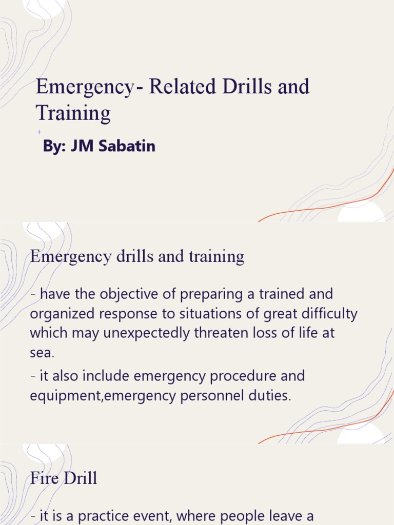 Emergency Drills: Fire and Earthquake Procedures | PDF | Career & Growth