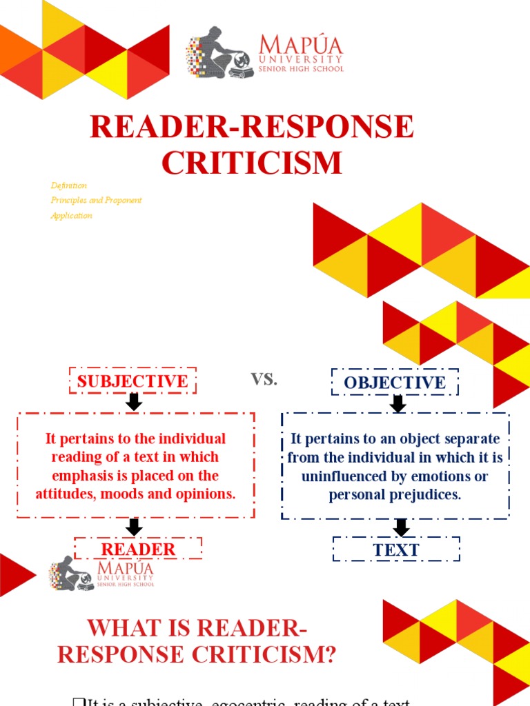 Understanding Reader-Response Criticism | PDF | Cognitive Science ...