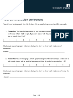 Your Communication Preferences: Page 1 of 3