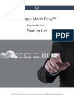 Storage Made Easy™ Feature List: Enterprise File Fabric™