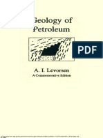 Geology of Petroleum: A. I. Levorsen