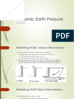 Dynamic Earth Pressure PDF