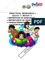 Practical Research 1: Quarter 1 - Module 1