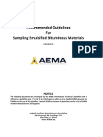 AEMA Guidelines Sampling Emu