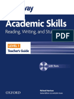 Headway Academic Skills Reading Writing 1 Teachers Guide