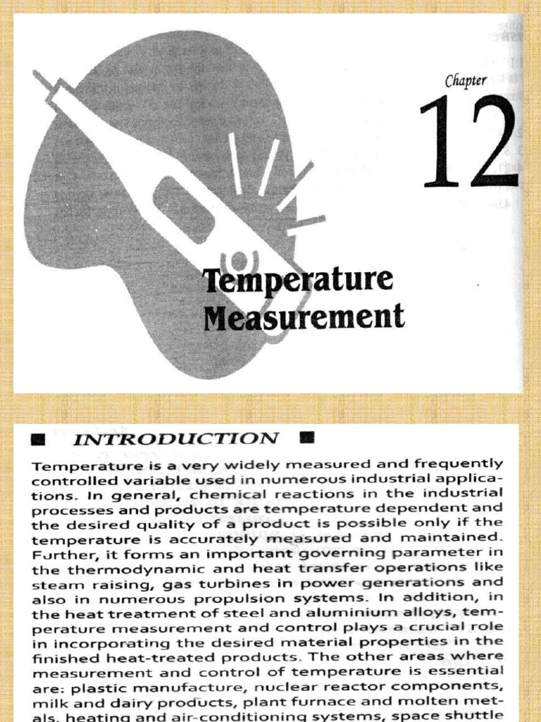 12 Temperature - Measurement | PDF