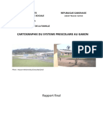 Cartographie Du Systeme Prescolaire Au Gabon