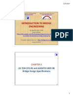 Chapter 2 and AASHTO LRFD 98 Bridge Design Specifications