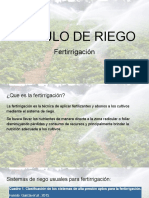 Fertirrigación