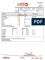 Complete Blood Picture: 73 Year Female 27520507525