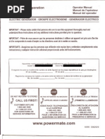 Download Powermate Operator Manual - Generator by Ted SN52995754 doc pdf