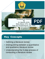 Chapter 3 Reviewing The Literature