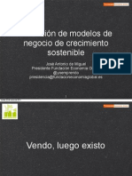 Definición de modelos de negocio de crecimiento sostenible