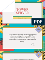 Tower Server: Presented by Group 6