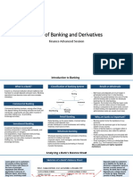 Basics of Banking and Derivatives: Finance Advanced Session