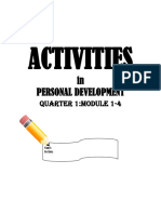 Activities: in Personal Development