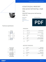 6316 - C3VL0241 INSOCOAT Deep Groove Ball Bearings, Single Row - 20210825