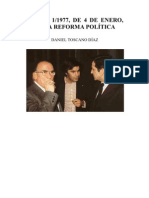 Ley 1-1977, de 4 de Enero, para La Reforma Política