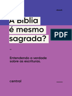 A Biblia É Mesmo Sagrada