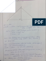 Maths - Isoceles Triangle Proof