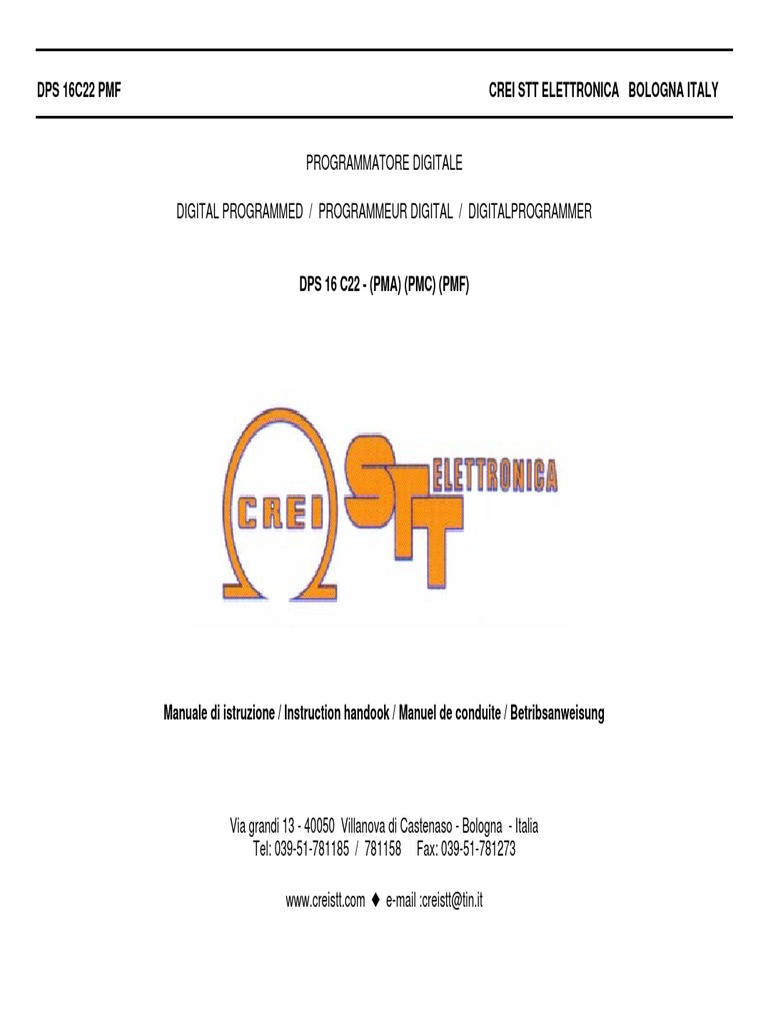 DPS 16C22 PMF Programmer Manual | PDF | Programmable Logic Controller ...
