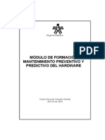 Mant Preventivo y Predictivo Funcionam NoPW