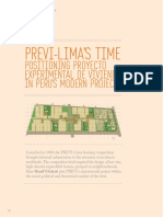 Previ-Lima'S Time: Positioning Proyecto Experimental de Vivienda in Peru'S Modern Project