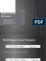 Regresi Linear Berganda